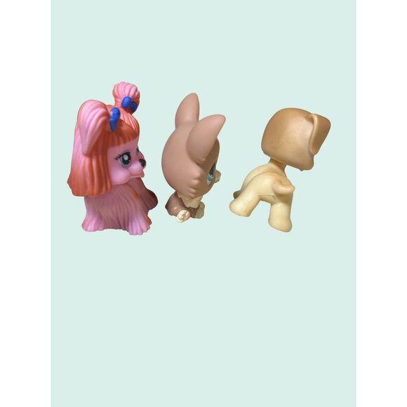 My Pet Pals ~ Chic Boutique  and Littlest Pet Shop Dog Figures Bundle of 3 - Picture 5 of 10